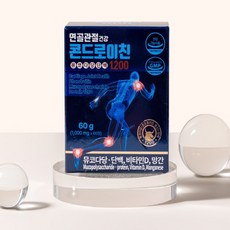 연골관절건강 콘드로이친 뮤코다당단백1200 1000mg x 60정, 1개