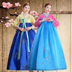 한복 결혼식 돌잔치 가족행사 웨딩 북한복 선족복 여대장금 성인개량한복 전통 궁장 무용공연복