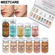 1+1 BB Cream Glow 12 vials/box Korea Foundation White Face Serum Starter Kit Cosmetic Whitening Brightening Skin Repair Ampoule