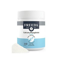 Freeda Calcium Phosphate Powder - Kosher Calcium Supplement for Men & Women Animal Bone Health & Jo, 1개