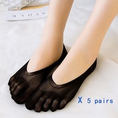 여성얇은발가락양말