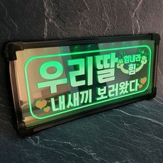 LED 응원피켓 응원봉 재롱잔치 학예회 콘서트 플랜카드, 옵션2, 1개