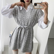 원피스꽈배기벨트