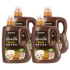컨센서스 고농축 순한 섬유유연제 베이비파우더 3L x4개, 4개