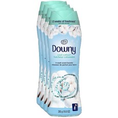 [4개 묶음] Downy 다우니 데오도라이저 쿨코튼 향기부스터 285g 퍼퓸쥬얼 섬유연제, 4개