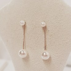 진주딸랑이귀걸이