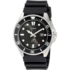 Casio Men's MDV106-1AV 200M Duro Analog Watch Black-B009KYJAJY