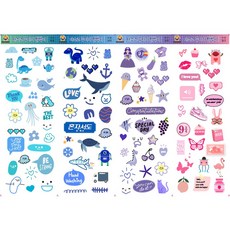 마스크하트스티커