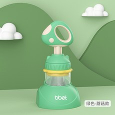 과일 이유식기 젤라틴 과채물기 아기 이갈이 스틱 이유식 공구 신기, 그린 버섯, 1개