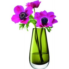 LSA(엘피다 에스 에이)플라워 베이스(화기)그린 높이 14cm FLOWER COLOUR G732-14-414, 단일상품