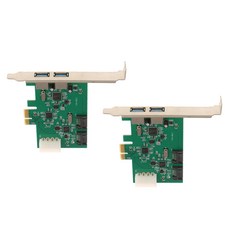 FWT 2p pci-e 2포트 usb3.0+2포트 sata3.0 확장 카드, As Described