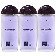 에바스 블루 로즈마인 샤워코롱 185ml 3개묶음, 상세페이지 참조