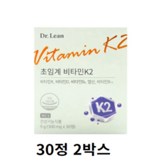 닥터린 초임계 비타민K2 30정 12박스, 2개