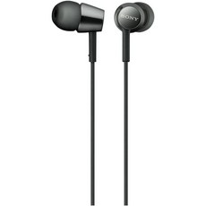 소니 유선 이어폰 MDR-EX155, 블랙
