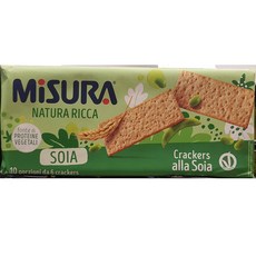 MiSURA 미주라 소이아크래커 400g (이탈리아) 콩가루 16% 함유, 1개입