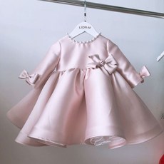아기실크드레스