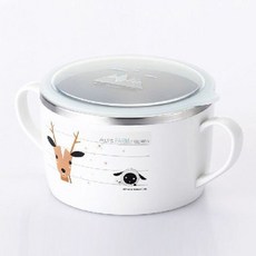 [신우] 스텐락 어린이 대접 국그릇 탕기 면기 식기 650ml, 옵션:650ml, 1개