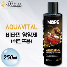 SL-AQUA 아쿠아바이탈 쉬림프 250/500mL / 슈림프 비타민 영양제 어항 약품 레드비 CRS 체리 야마토 새우, 250ml, 1개