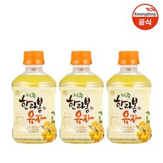 광동 한라봉과 유자 280ml x 20pet [유통기한 ~24년 1월], 20개