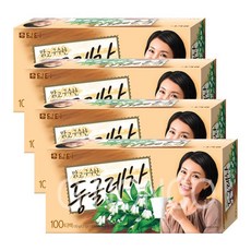 담터 둥굴레차, 1.2g, 100개입, 4개