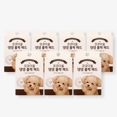  코코다움 강아지 미끄럼방지 발바닥 패드 댕댕 폴짝 패드, 7개 (210매) 