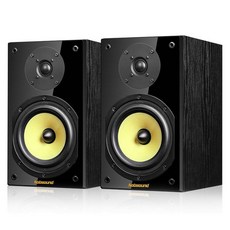 Nobsound 노브사운드 NS2000 북쉘프 스피커, 레드