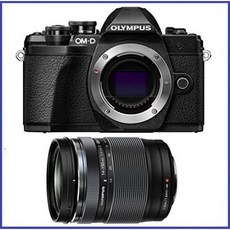 Olympus OM-D E-M10 Mark III (Mark 3) Mirrorless Micro Four Thirds Digital Camera [Black] Body (V207, One Color_One Size, 상세 설명 참조0, 상세 설명 참조0