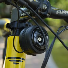 전동킥보드 자전거 사이클 충전식 크락션 USB 알리빵빵이 간편한 설치 벨, 블랙