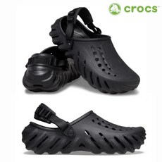 [크록스정품] 크록스 에코 클로그 남여공용샌들 블랙