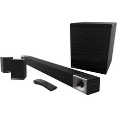 Klipsch Cinema 600 5.1 Sound Bar 서라운드 사운드 시스템과 이산 서라운드 3 스피커, 1개