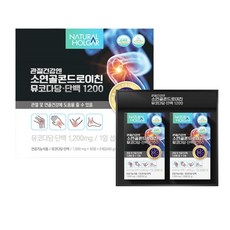 네추럴올가 소연골 콘드로이친 뮤코다당 단백 1200 x 60정, 1개