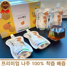 프리미엄 나주 100% 착즙 배즙 120ml x 30포 건강즙 선물세트 명절선물세트