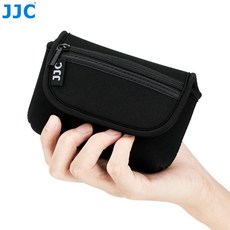 [JJC] 리코 GR3 소니ZV1 캐논G7XMark3 컴팩트카메라 파우치, 블랙