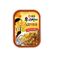 샘표 우리엄마 멸치볶음, 50g, 76개
