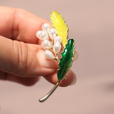 꽃다발노방브로치