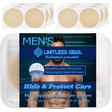 남성용 100PCS 니플 커버 노쇼 니플 커버 러닝 니플 테이프 남성용 니플 커버 안티 샤핑 프로텍터, 100, 1개