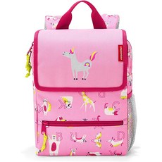 reisenthel 독일 직배송 유아용 캐릭터 백팩 21x28x12cm Cats Dogs Mint Toddler Kids Children's Backpack