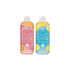 쟈뎅 아워티 로우슈거 자몽 블랙티 500ml 6pet+레몬티 6pet, 1세트