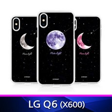 (착한가격)_LG Q6 TZ 문라이트 투명 폰케이스 X600, 퍼플유쿠팡 본상품선택