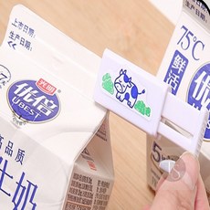 생필품반점 우유팩 밀봉클립 우유클립, 1개