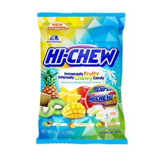 모리나가 Hi-Chew 하이쮸 하이쭈 캔디 트로피컬 100g 6팩, 1개