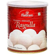 Haldiram Classic Indian Rasgulla 클래식 인도 디저트 간식 라스굴라 1kg 2팩
