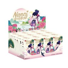 Nanci Poetry 시리즈 블라인드 박스 사랑스러운 고대 스타일 미스터리 박스 장난감 인형 귀여운 애니메이션 액션 피규어 Caixa Caja 장식품 소녀 선물, 12 Blind Boxes