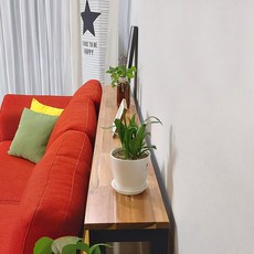 쇼파뒤 침대 사이드 선반 얇은 한뼘 틈새 슬림 테이블 책상, 800x200, 화이트