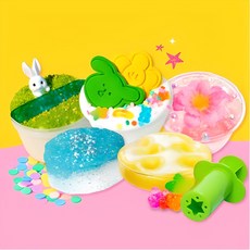 5종 슬라임 랜덤박스 키덜트 선물 힐링 액체괴물 슬라임 마켓 슬라임 만들기 세트 액괴 선물, 해피위드박스, 1개 종 슬라임 랜덤박스 해피위드박스 키덜트 선물 힐링