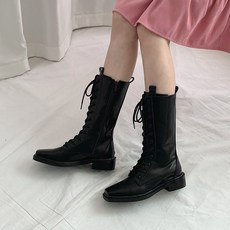 레이스업미들트렉터워커부츠