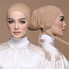 히잡 이슬람 무슬림 이란 인도 프리미엄 인스턴트 Hijab 스카프 소프트 모달 코튼 목도리 Headscarf 패션 헤드 랩 여성용 Turban Foullard Femme