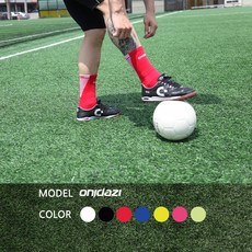 디렉토 오니다찌 뒤틀림방지 축구양말 축구스타킹 스포츠양말, 하프삭스S01_빨간색