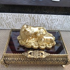 시떼몰 암소 황소 장식품 소 소품 풍수소품