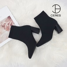 세레스 CRS7507 먼로 스판니트 앵클부츠